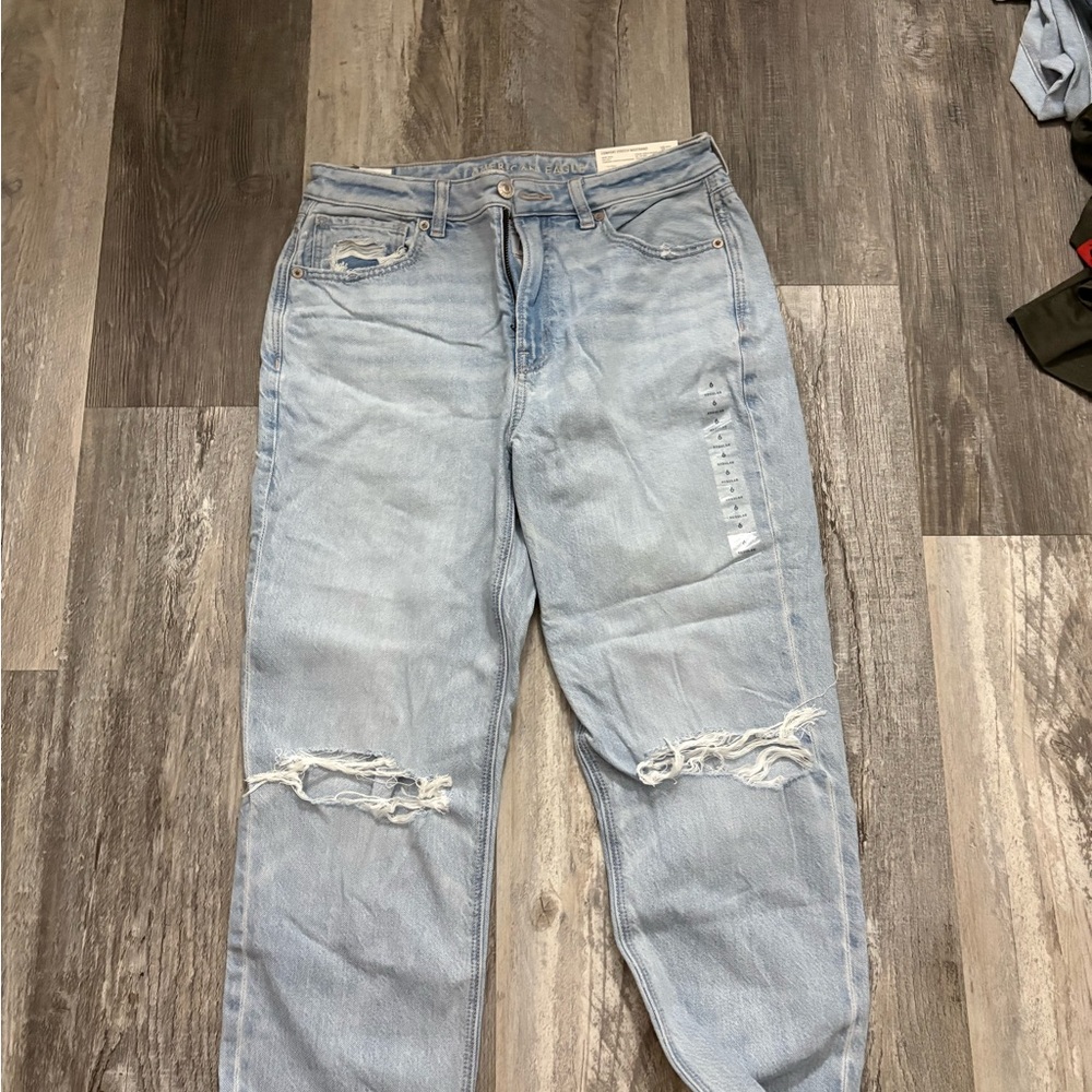 American Eagle Outfitters Light Blue Boyfriend Jeans